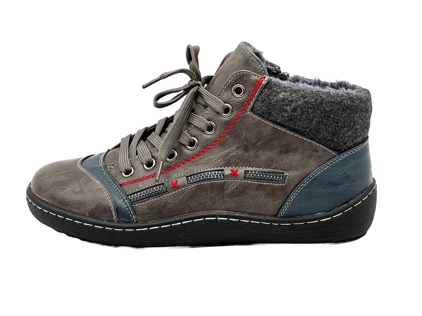 Nowaland Gefütterte Winter-Boots mit warmem Innenfutter und flexiblem Komfort Westernstiefelette wärmendes Innenfutter – leichtes Tragegefühl – modernes Design