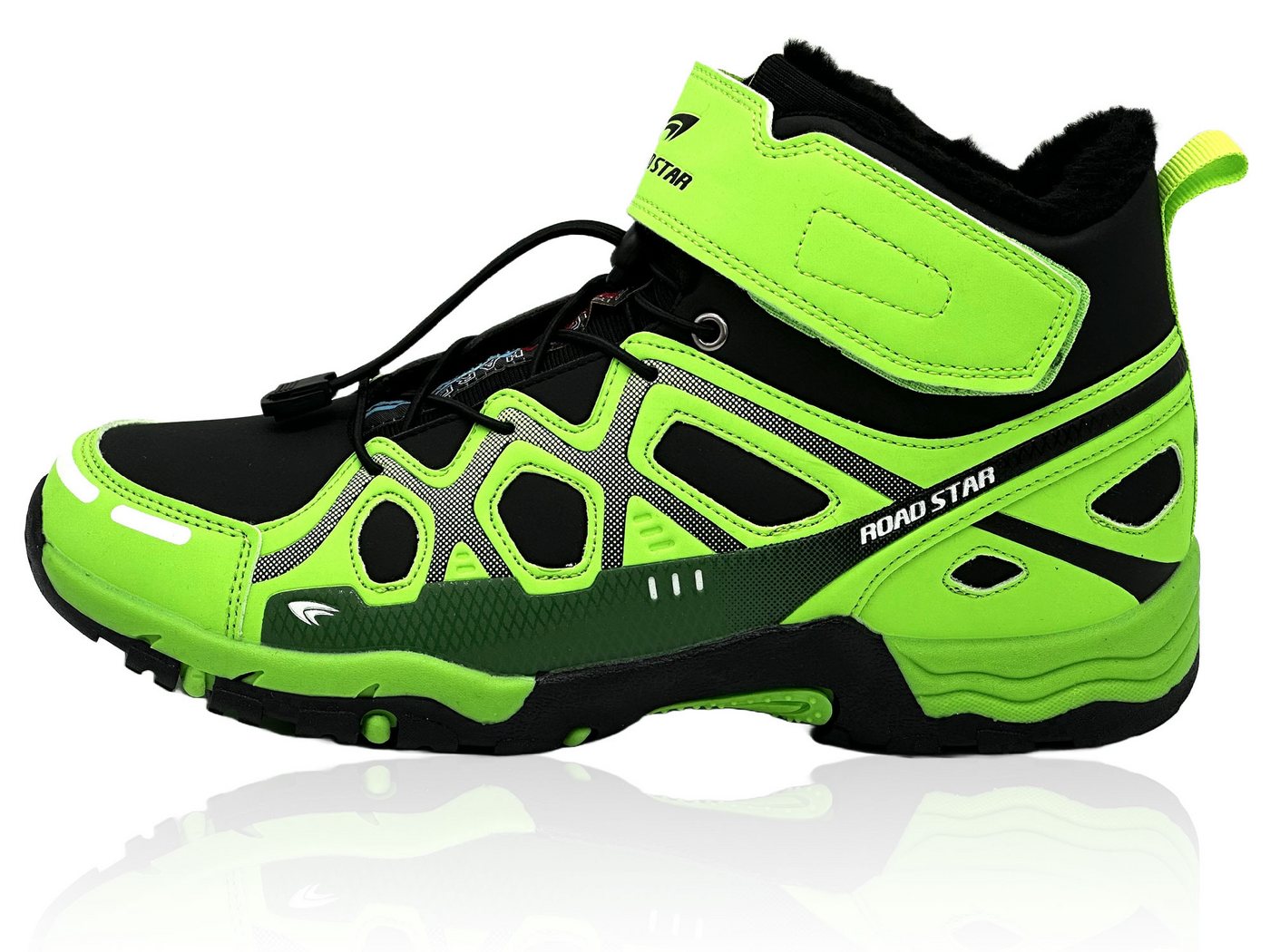 Nowaland Gefütterter Trekkingstiefel Outdoor Schuhe Wanderstiefel Wasserabweisend, atmungsaktiv