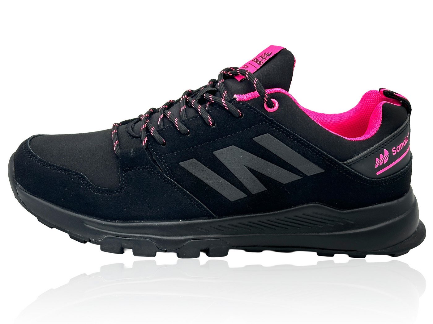 Nowaland Leichte Wanderschuhe mit wasserabweisendem Softshell und Profilsohle Wanderschuh Wasserabweisend, atmungsaktiv und rutschhemmend – ideal für Outdoor