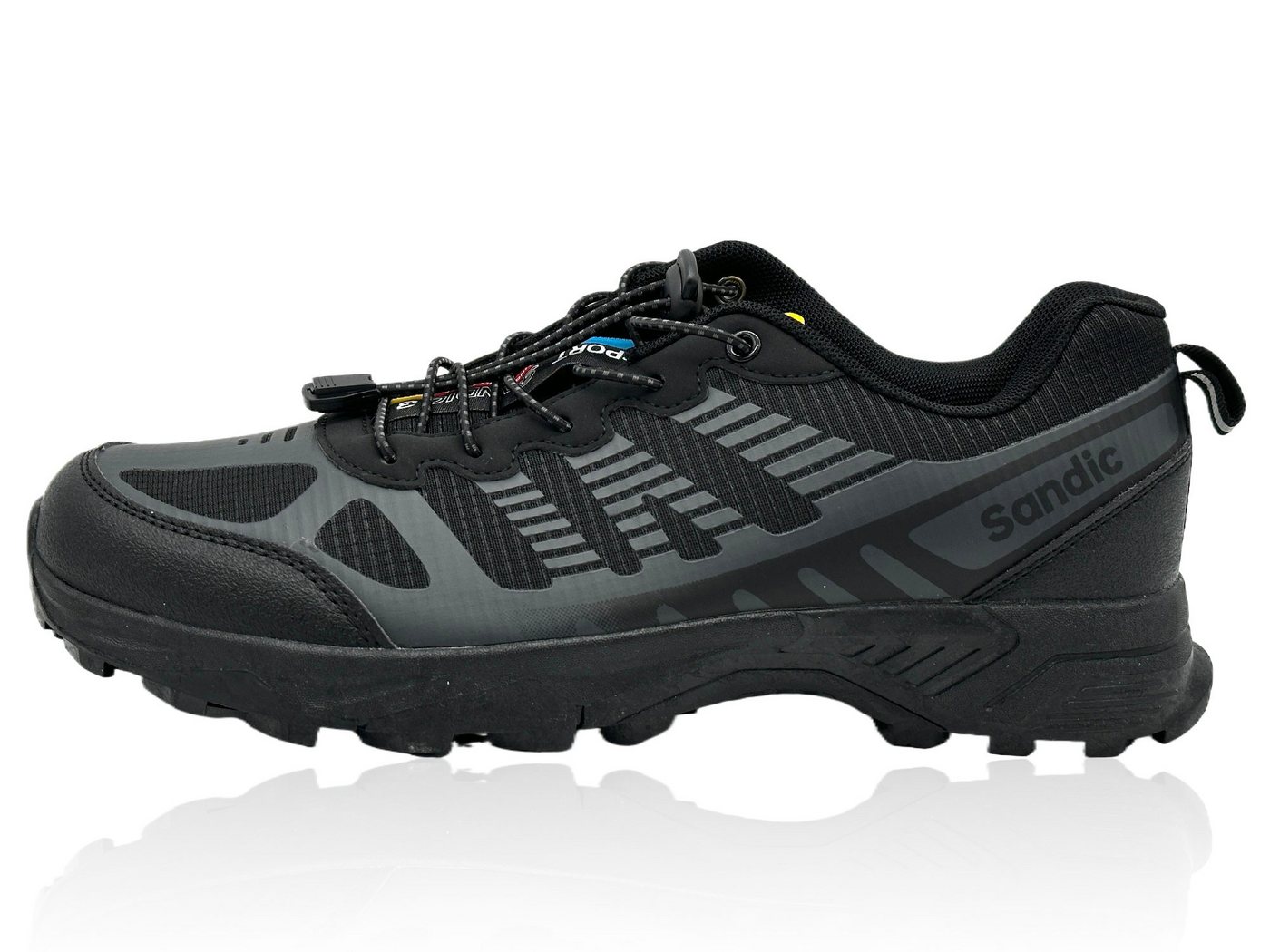 Nowaland Outdoor-Wanderschuh Trekkingschuh Wanderschuh Griffige Sohl - Schnellverschluss - Atmungsaktives Innenfutter