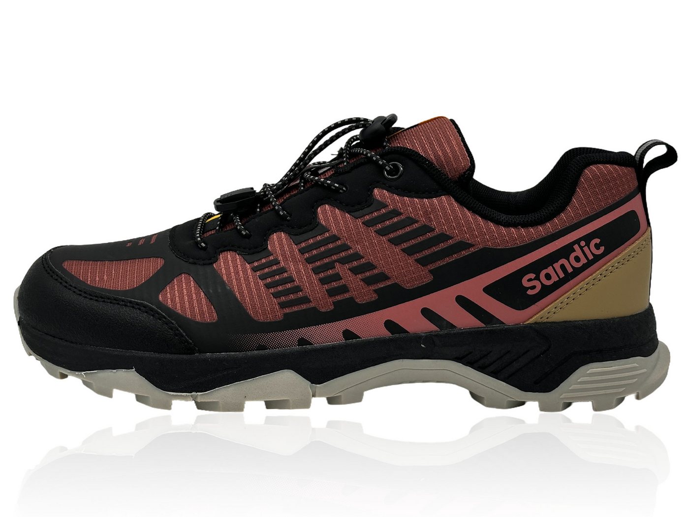 Nowaland Outdoor-Wanderschuh Trekkingschuh Wanderschuh Griffige Sohl - Schnellverschluss - Atmungsaktives Innenfutter
