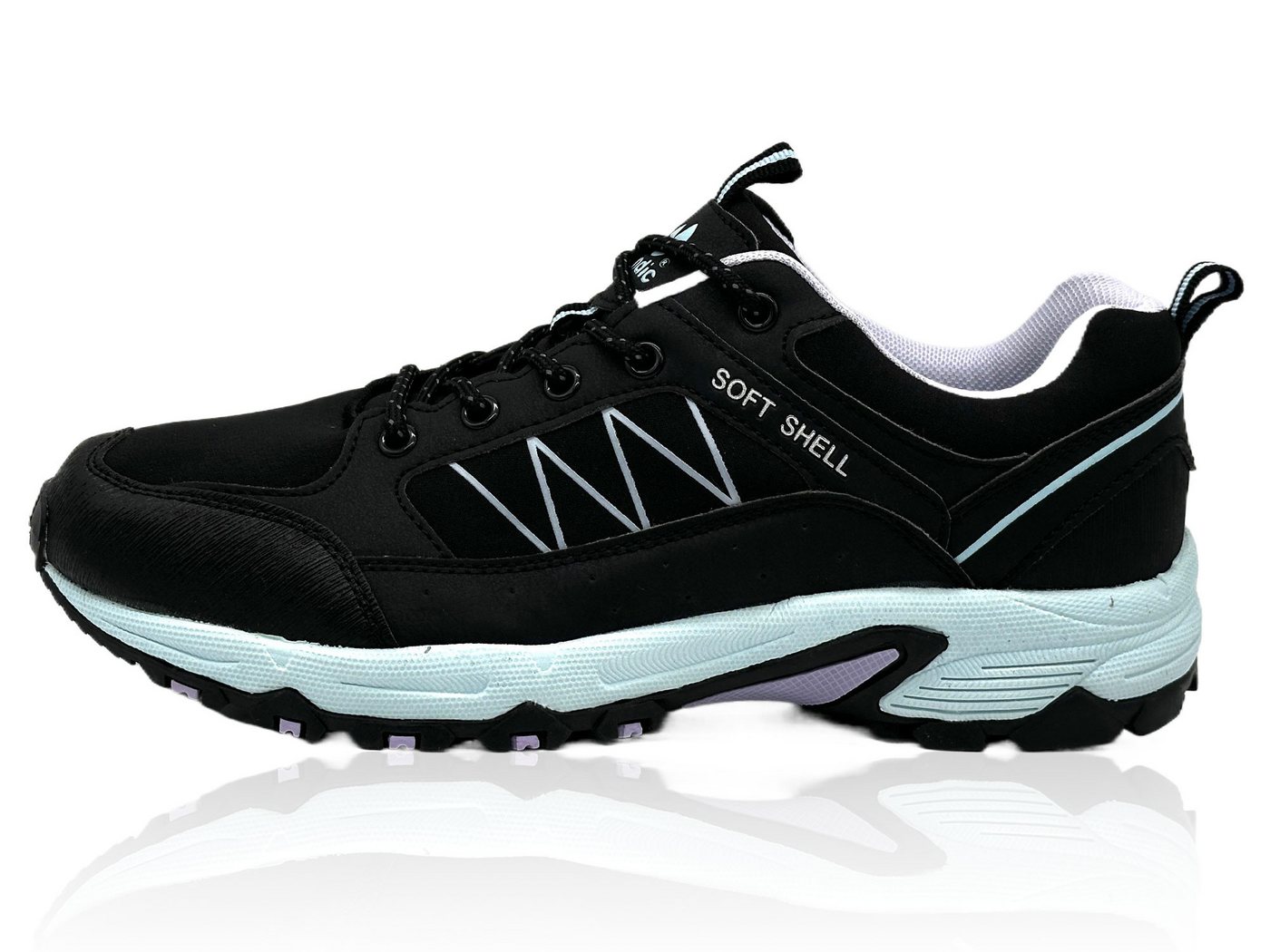 Nowaland Softshell-Wanderschuhe Outdoor-Schuhe Trekkingschuh Wind- und wasserabweisend, atmungsaktiv und leicht