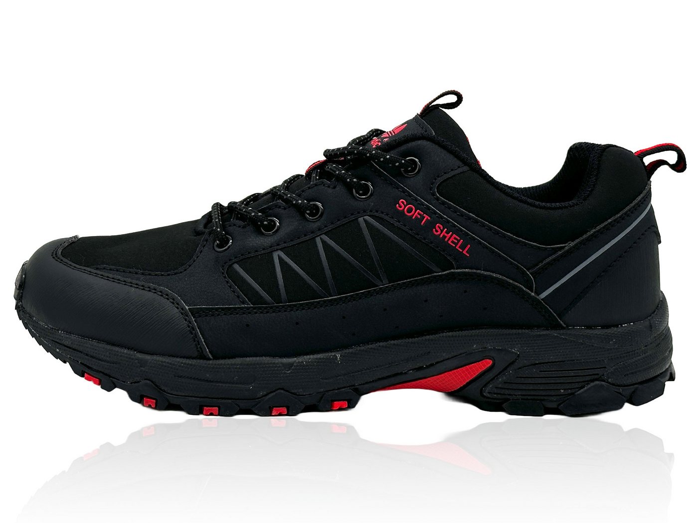 Nowaland Softshell-Wanderschuhe Outdoor-Schuhe Trekkingschuh Wind- und wasserabweisend, atmungsaktiv und leicht