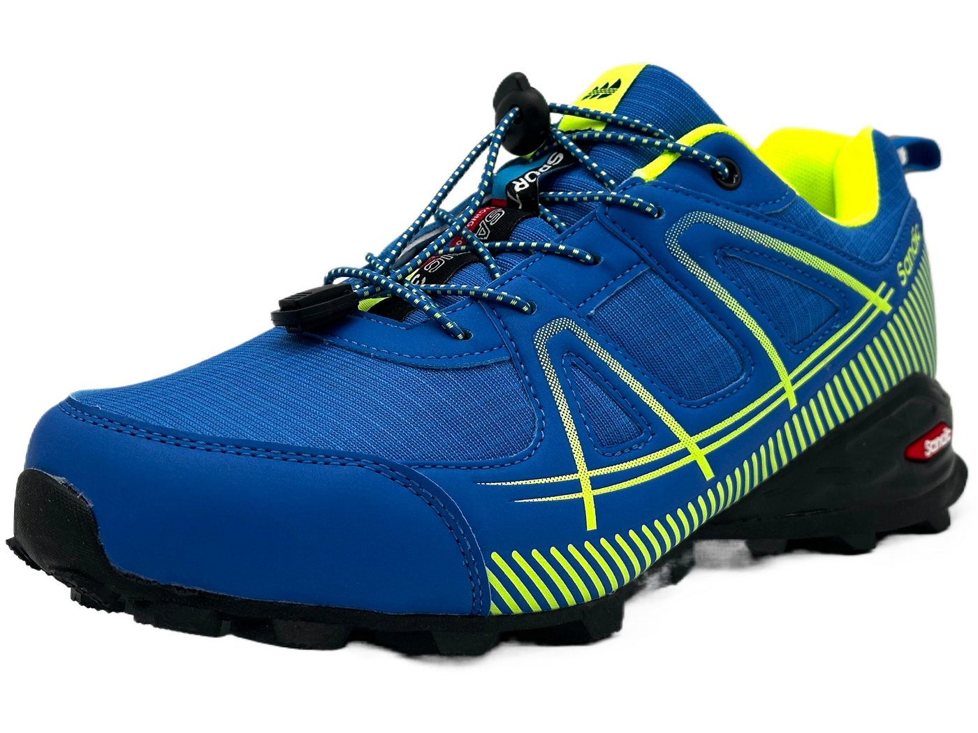 Nowaland Wanderschuhe multifunktionaler Outdoorschuh Trekkingschuh Schnellverschluss, Atmungsaktives Mesh, Stoßdämpfende Sohle