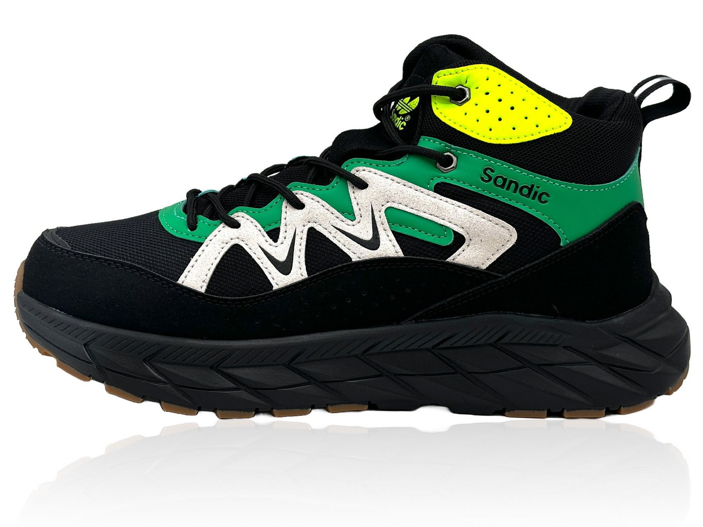 Nowaland Wanderschuhe Outdoor High-Top Sneaker Trekkingschuh Atmungsaktiv, Rutschfest & Bequem