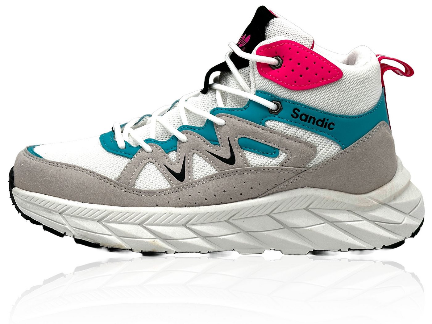 Nowaland Wanderschuhe Outdoor High-Top Sneaker Trekkingschuh Atmungsaktiv, Rutschfest & Bequem