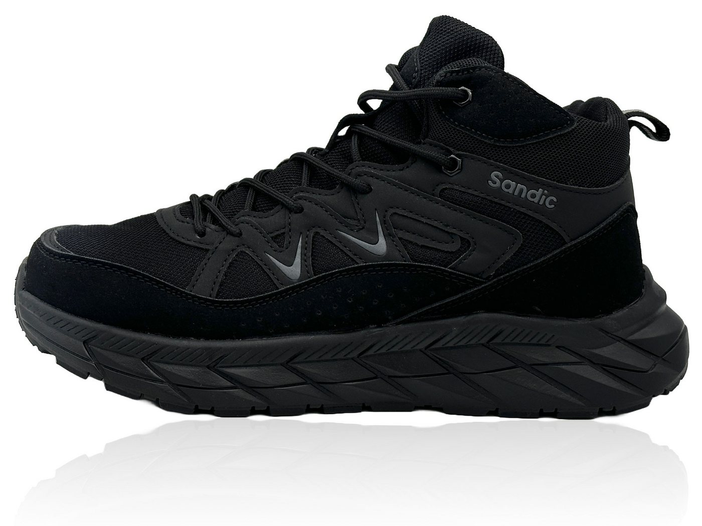 Nowaland Wanderschuhe Outdoor High-Top Sneaker Trekkingschuh Atmungsaktiv, Rutschfest & Bequem