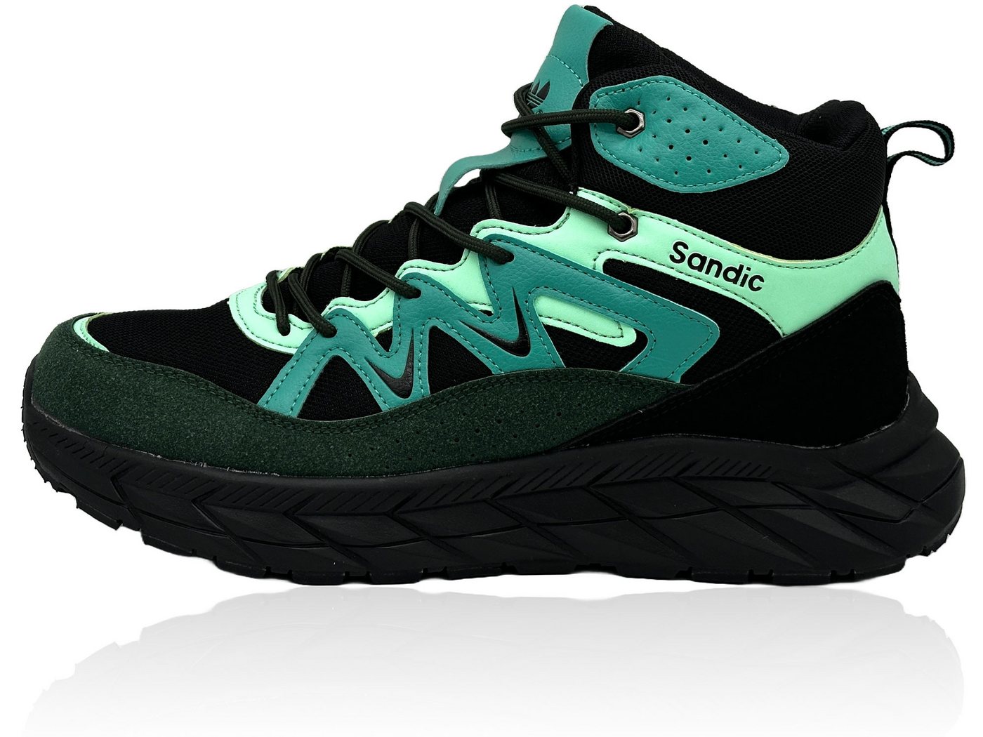 Nowaland Wanderschuhe Outdoor High-Top Sneaker Trekkingschuh Atmungsaktiv, Rutschfest & Bequem