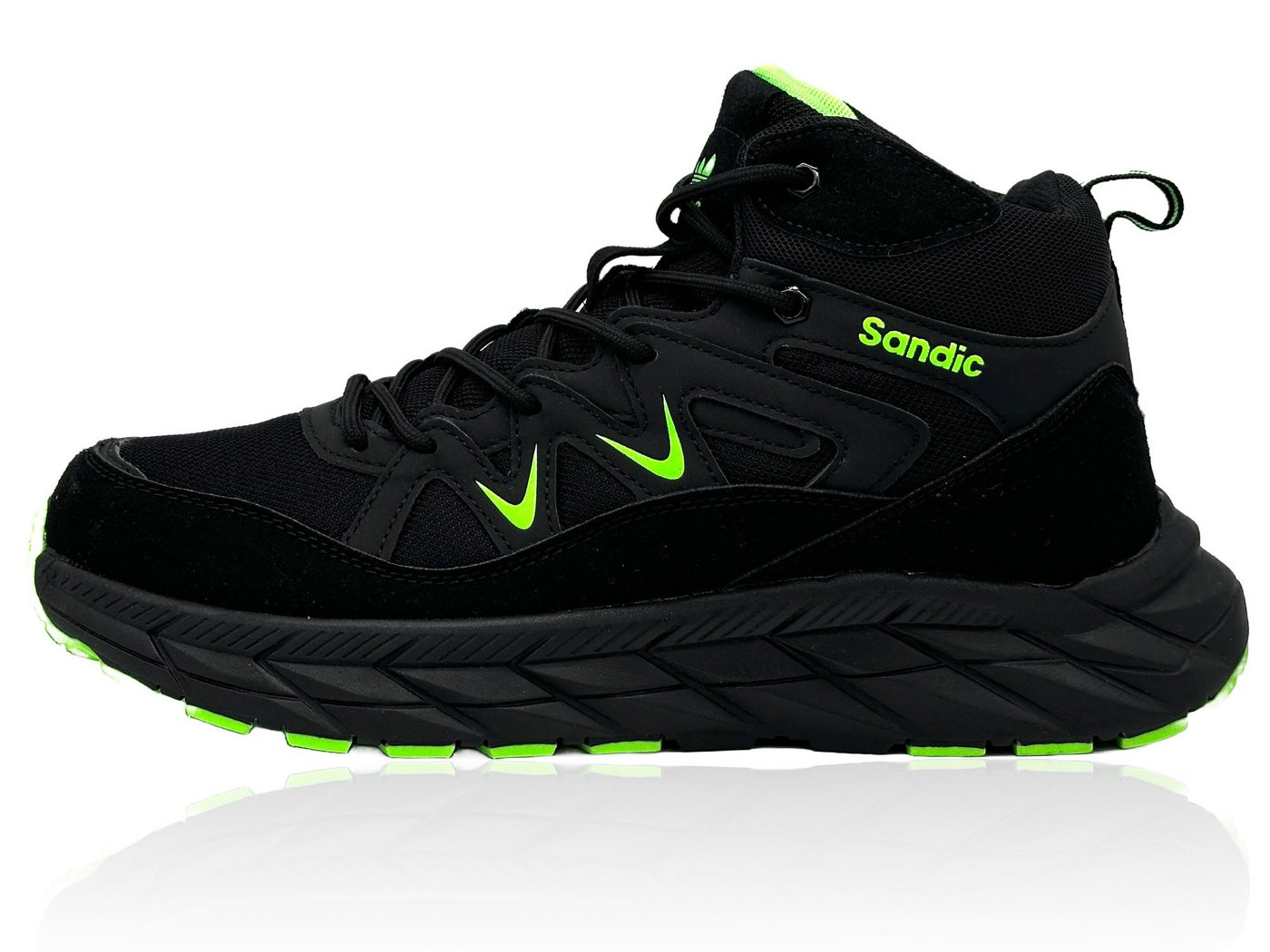 Nowaland Wanderschuhe Outdoor High-Top Sneaker Trekkingschuh Atmungsaktiv, Rutschfest & Bequem