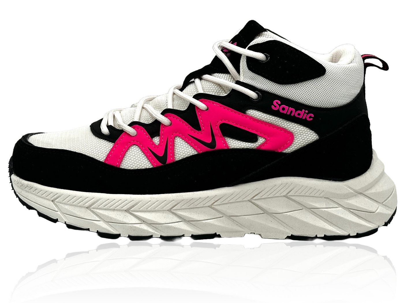 Nowaland Wanderschuhe Outdoor High-Top Sneaker Trekkingschuh Atmungsaktiv, Rutschfest & Bequem