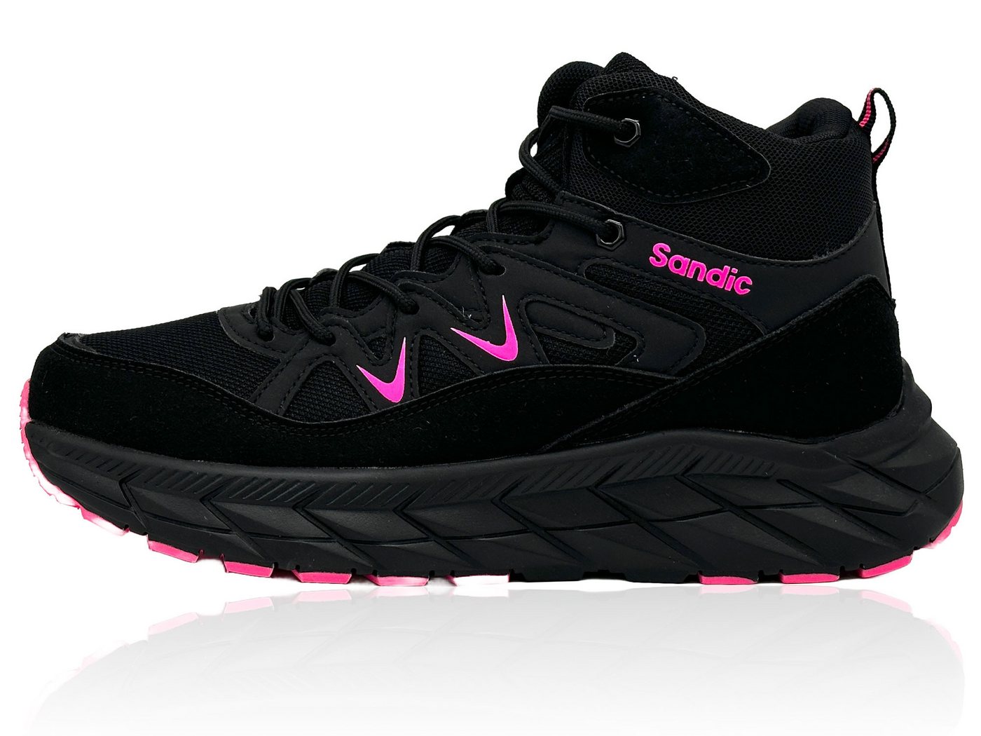 Nowaland Wanderschuhe Outdoor High-Top Sneaker Trekkingschuh Atmungsaktiv, Rutschfest & Bequem