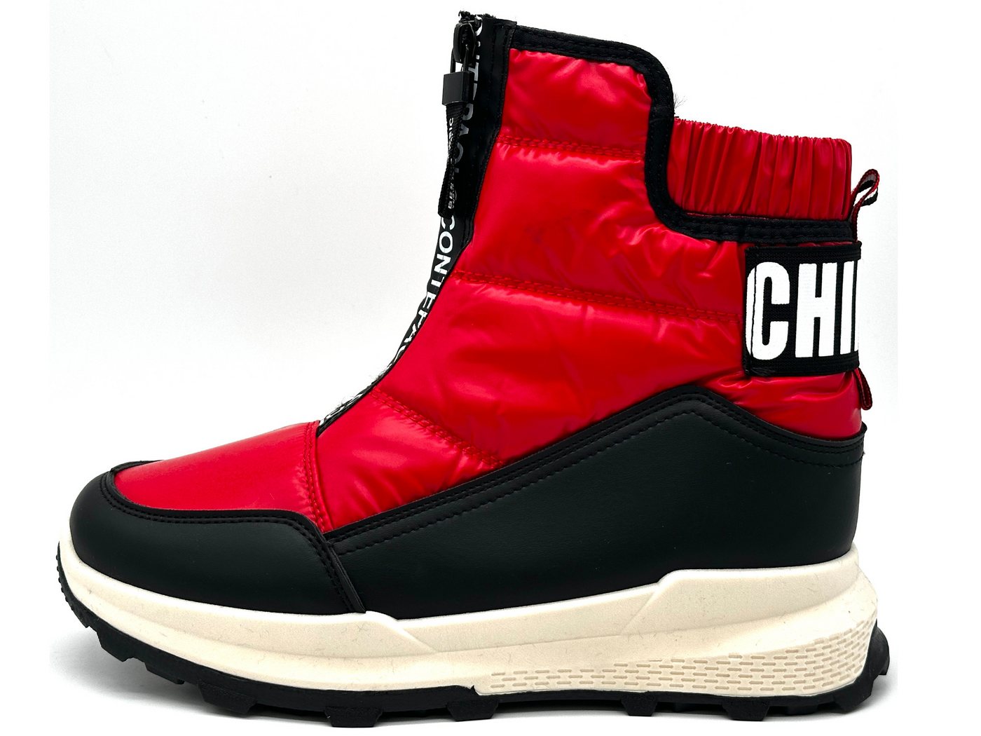 Nowaland Warme Damen Winterstiefeletten mit Reißverschluss Winterstiefelette Kunstfell-Futter und elastischer Schaft für optimalen Komfort