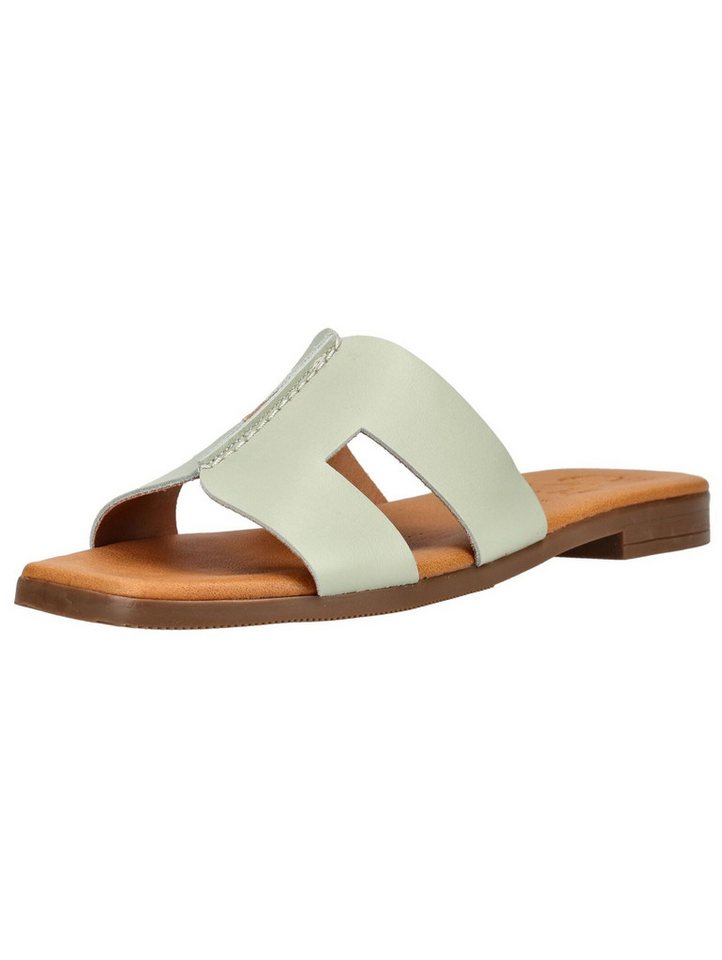 Oh! my Sandals Pantoletten Leder Pantolette (grün)