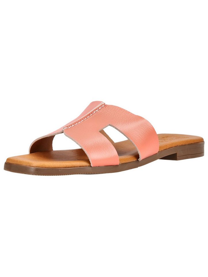 Oh! my Sandals Pantoletten Leder Pantolette (orange)