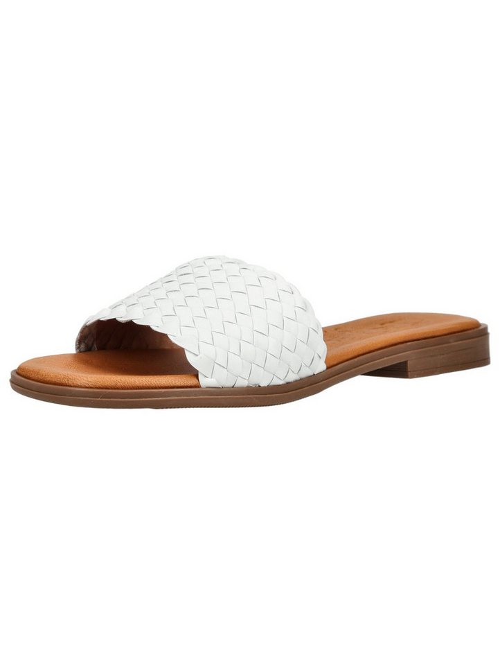 Oh! my Sandals Pantoletten Leder Pantolette (weiß)