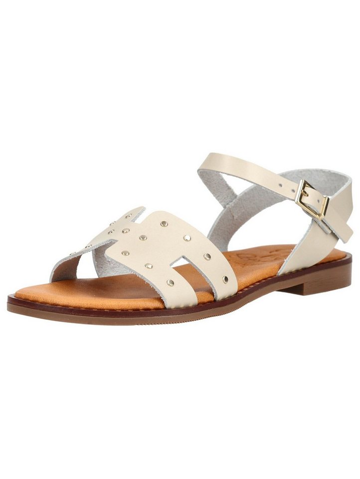 Oh! my Sandals Sandalen Leder Riemchensandale (beige)