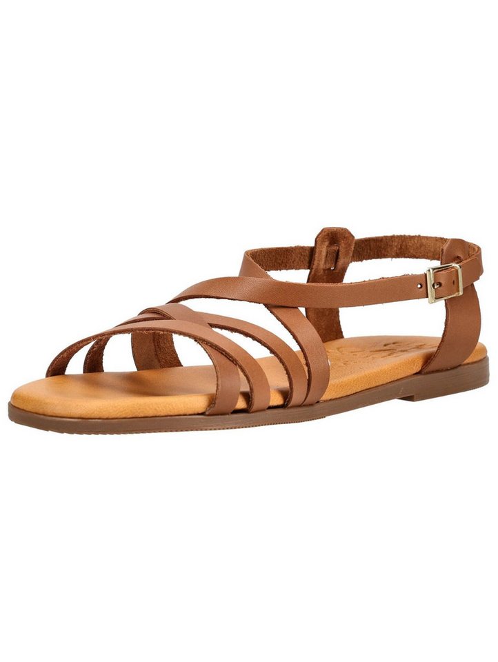 Oh! my Sandals Sandalen Leder Riemchensandale (braun)