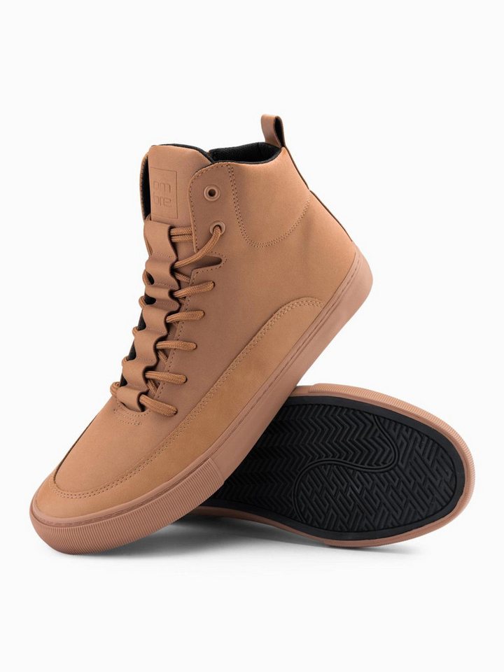 OMBRE Herren-Sneaker mit dekorativen Laschen Sneakerboots