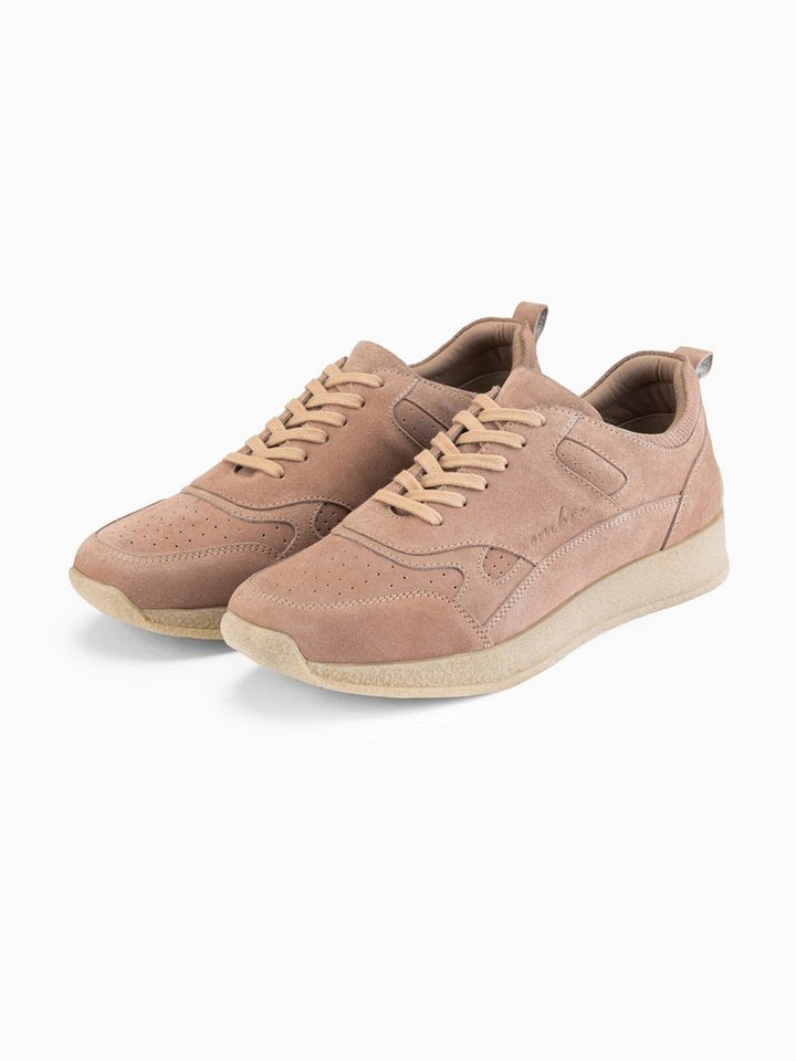 OMBRE Leichte, sportliche Herren-Sneaker aus Wildleder Sneaker atmungsaktives Mesh-Innenfutter