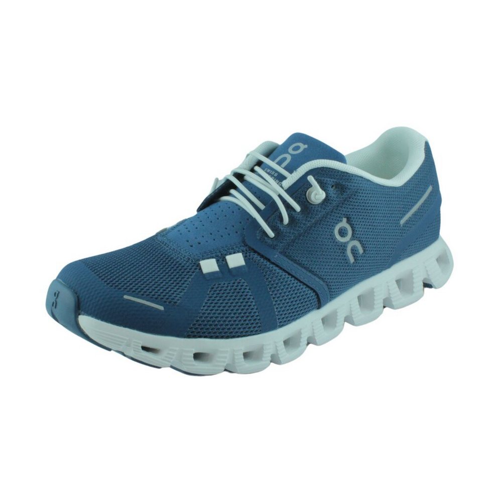 On - Cloud 5 - 5998901 - Denim/White Schnürschuh