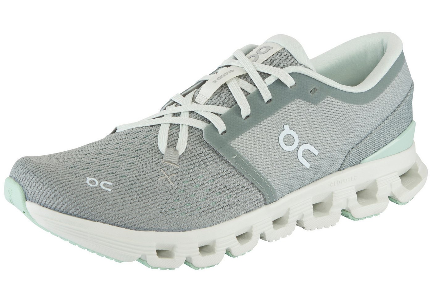 ON Running CLOUD X 4 Laufschuh (Tin/Iceberg)