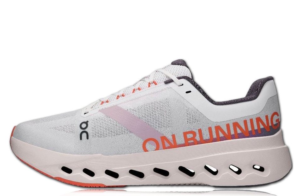 ON Running Cloudsurfer Herren Laufschuh ON Running Next WHITE / FLAME Laufschuh