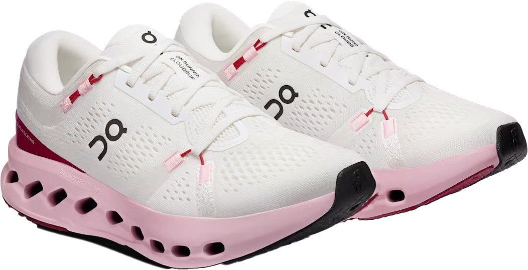ON Running ON Cloudsurfer 2 Damen Laufschuh (Ivory / Peony)