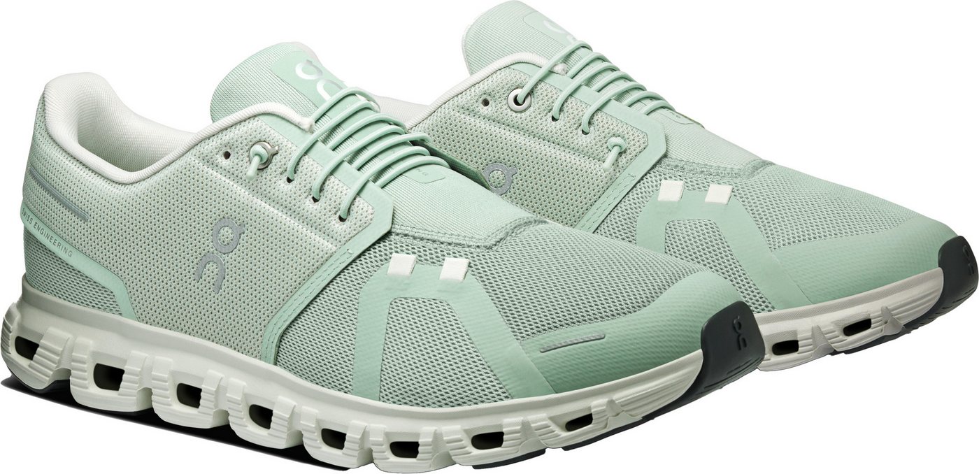 ON Running ON Herren Alltagsschuh Cloud 6 (neu) Sneaker (Mineral / Ice)