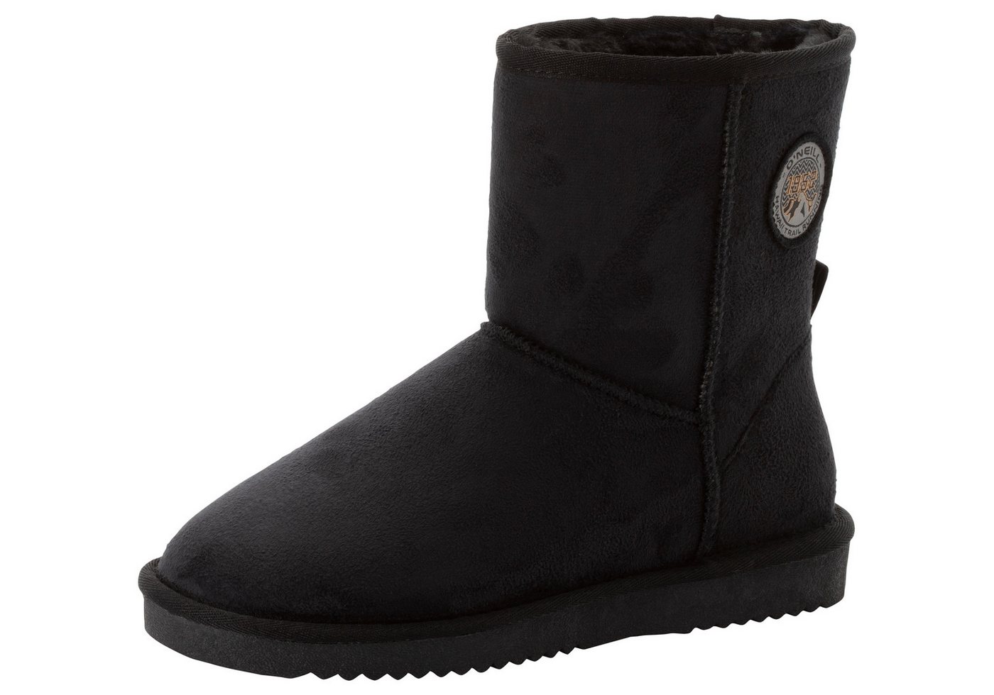 O'Neill BESIANA WOMEN HIGH Schlupfboots gefütterte Winterboots, Snowboots, Winterschuhe (schwarz)