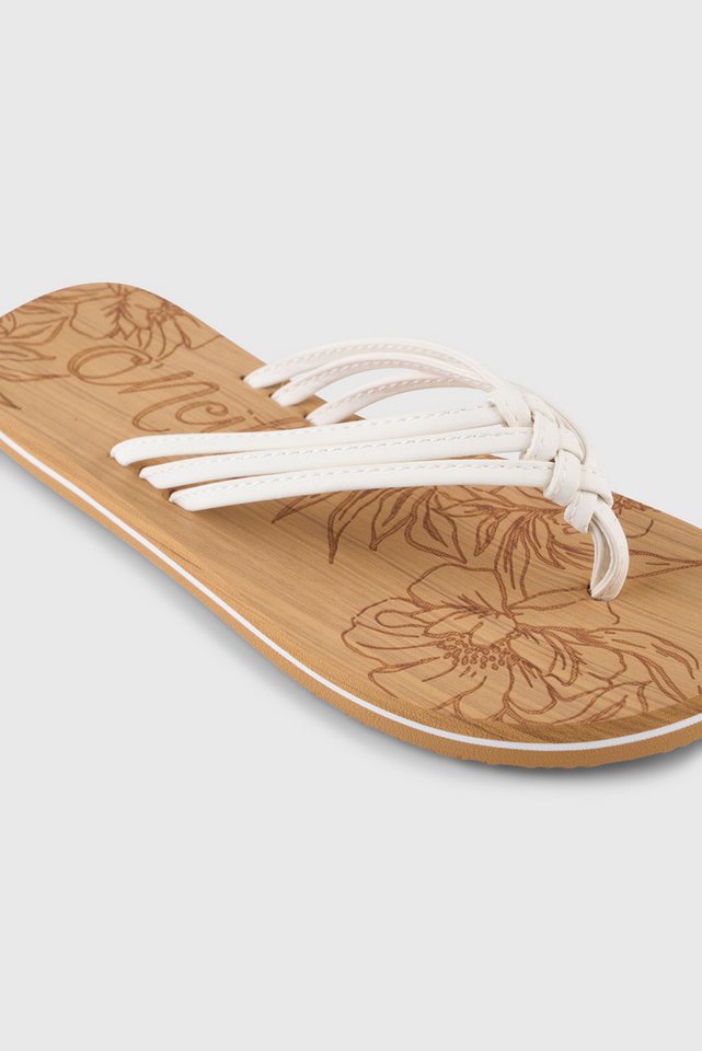 O'Neill DITSY SANDALS Zehentrenner sportlicher Stil, Sommerschuh, Sandale und Schlappen (weiß)