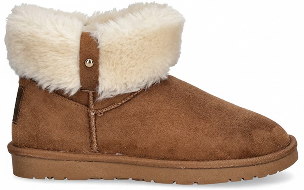 O'Neill JENNER WOMEN MID Schlupfboots gefütterte Winterschuhe, Winterboots, Snowboots, Schlupfstiefel (CHESTNUT)