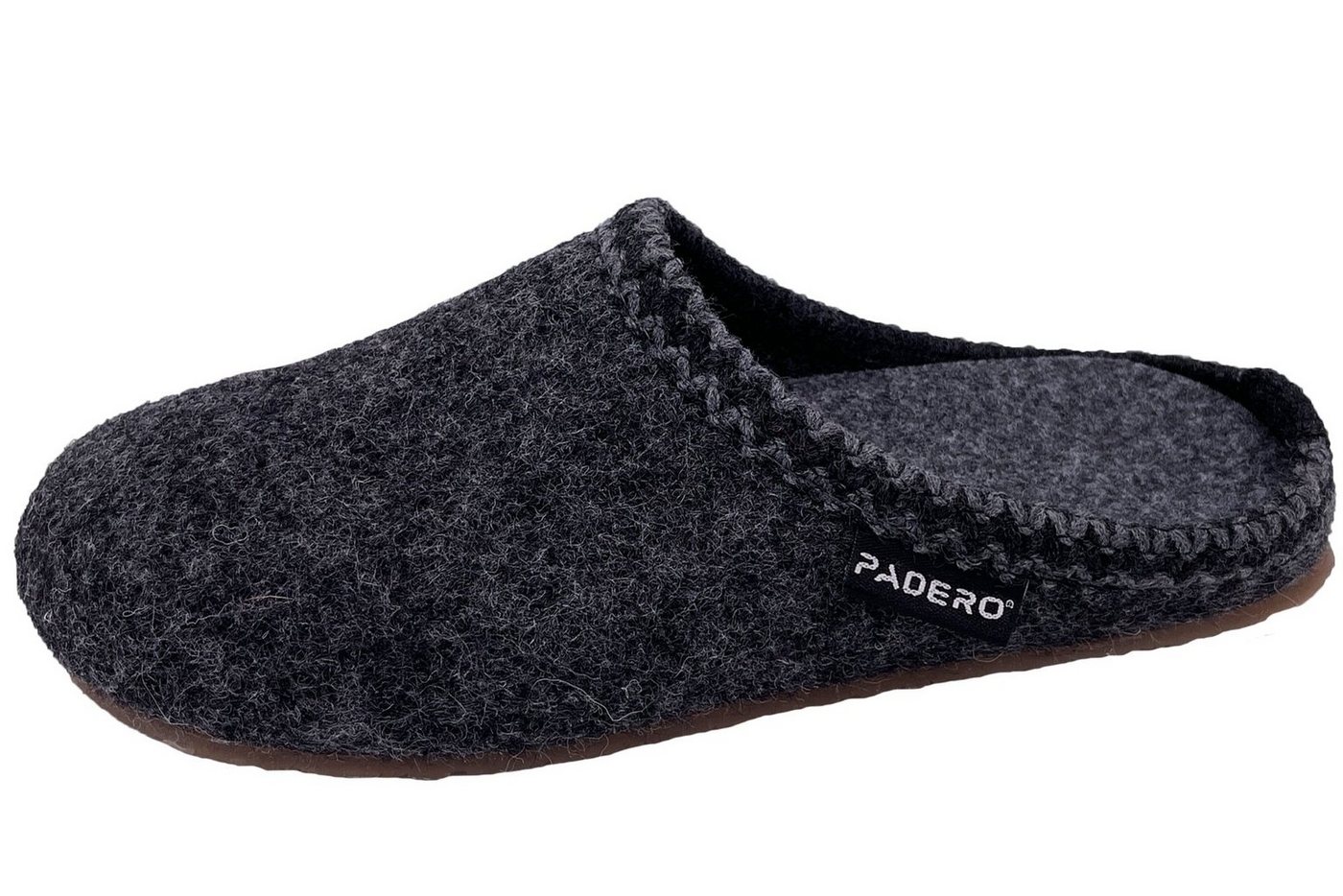 PADERO FRANZ Pantoffel Wollfilz Hausschuh