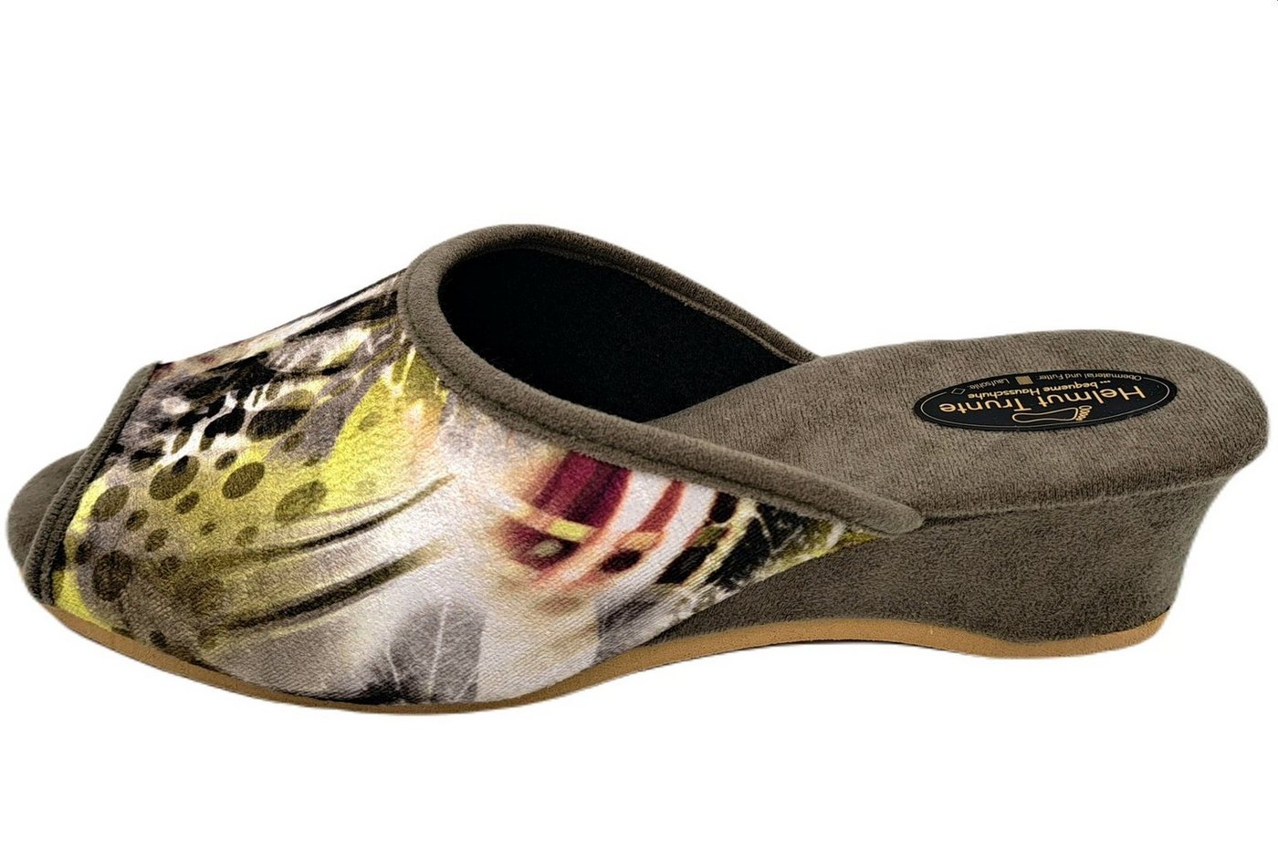 PADERO Helmut Trunte Damen Pantolette Hausschuh Weite G