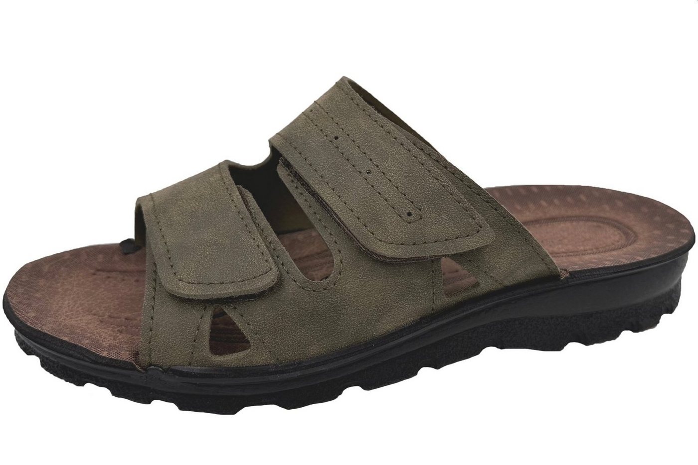 PADERO Herren Klettverschluss Pantolette