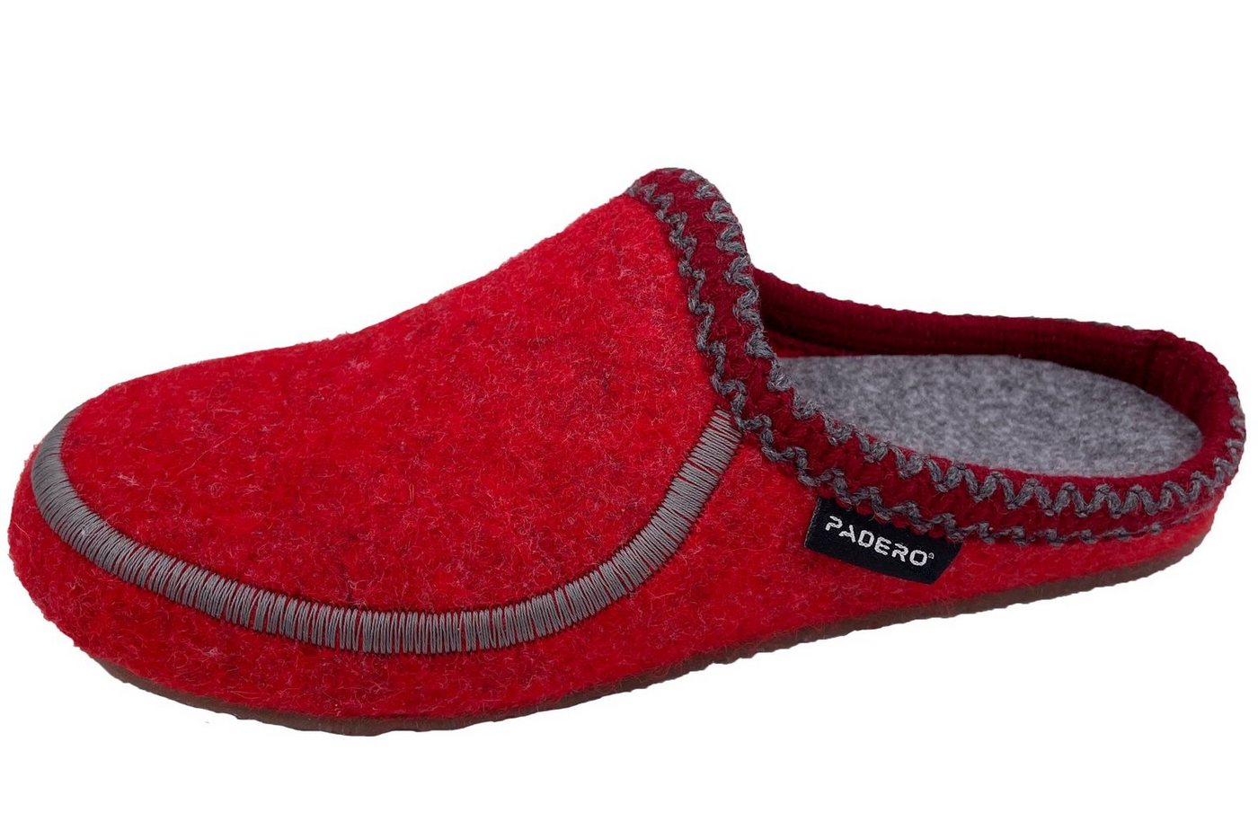 PADERO MANNI Pantoffel Wollfilz Hausschuh