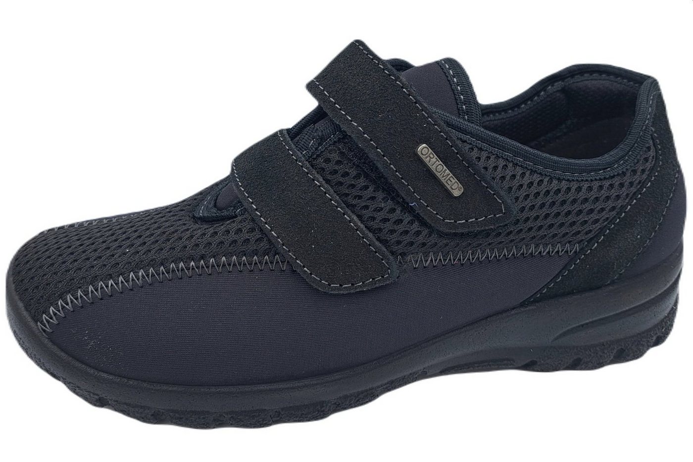 PADERO OrtoMed Damen Halbschuhe Klettschuh lose Einlage