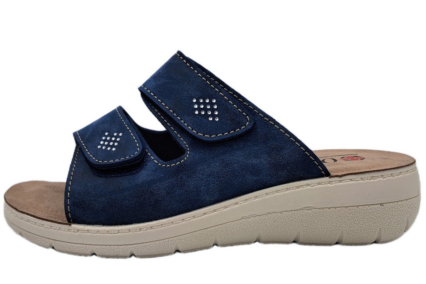 PADERO Ortomed Damen Pantolette Weite H für breite Füße geeignet