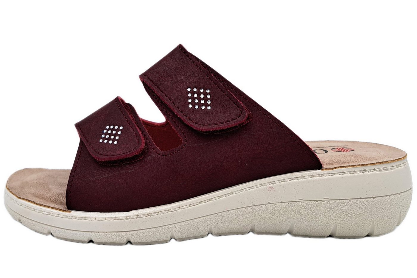 PADERO Ortomed Damen Pantolette Weite H für breite Füße geeignet