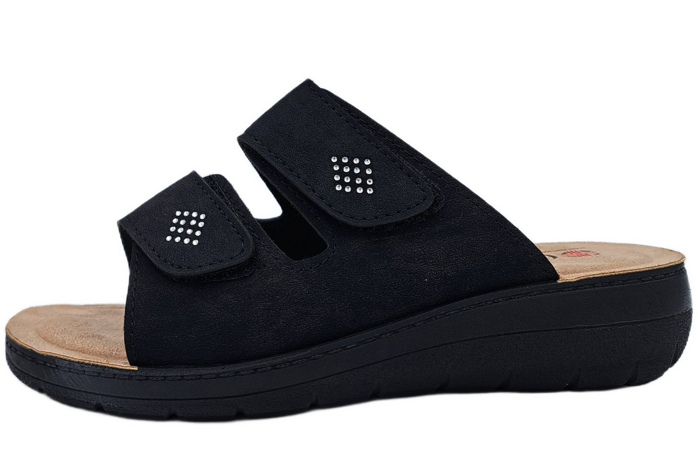 PADERO Ortomed Damen Pantolette Weite H für breite Füße geeignet