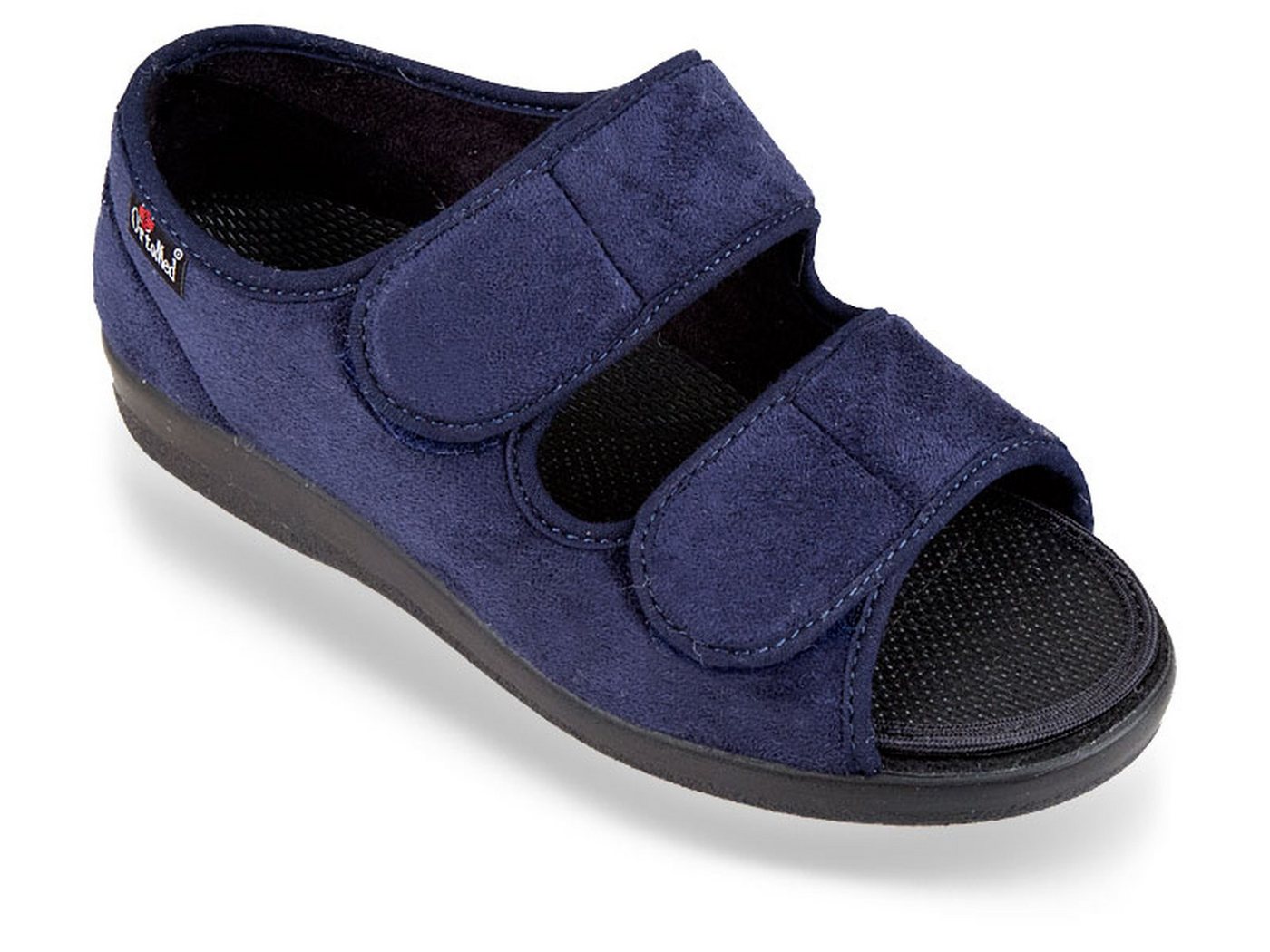 PADERO OrtoMed Klettsandale Hausschuh Verband- und Rehaschuhe