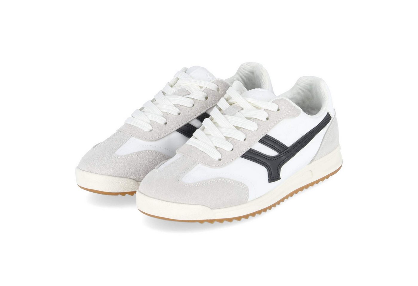 Palado 6FF1310101 1100 Damen Synthetik, Leder & Textil white Schnürschuh
