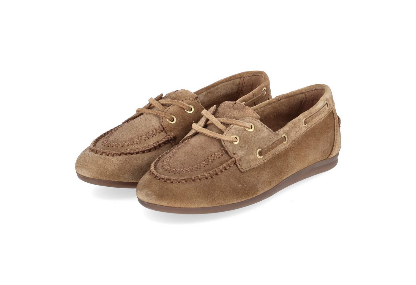 Palado 6NU0381901 3300 Damen Rauleder brown Slipper