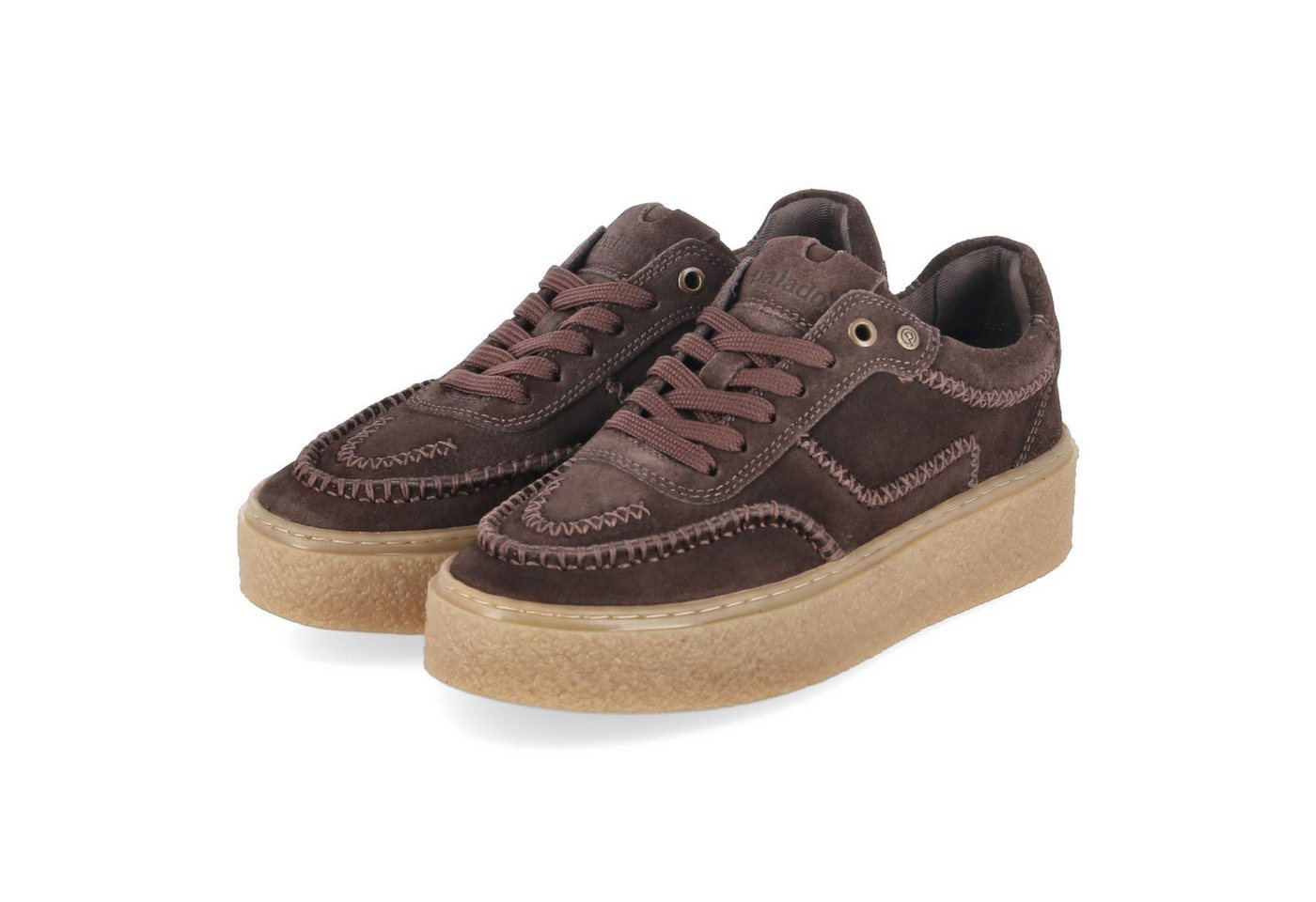 Palado 6NU0400101 3500 Damen Rauleder brown Schnürschuh