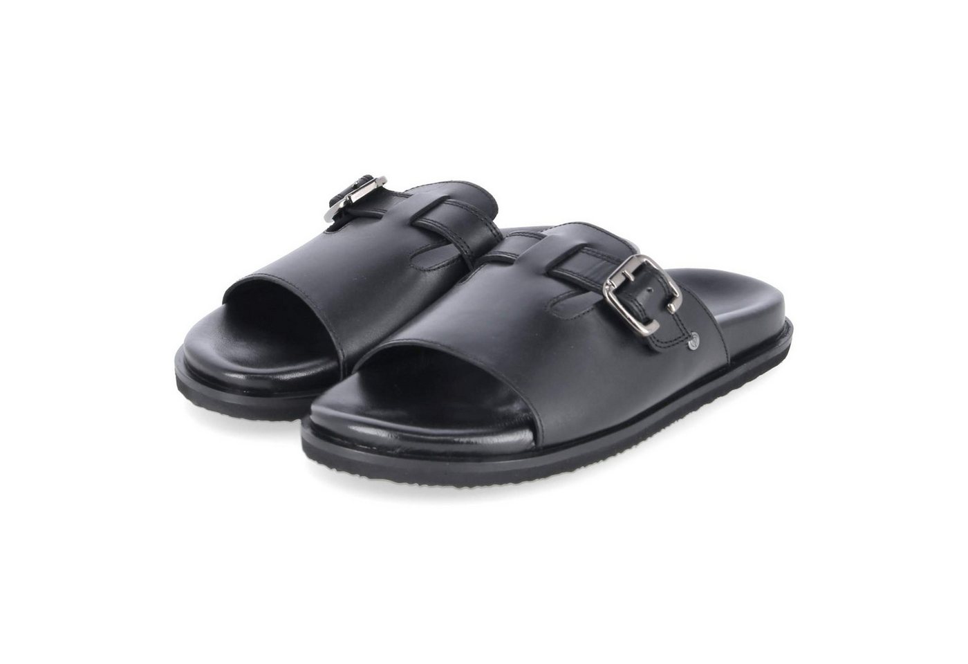 Palado 6RF0110701 2100 Damen Glattleder black Pantolette
