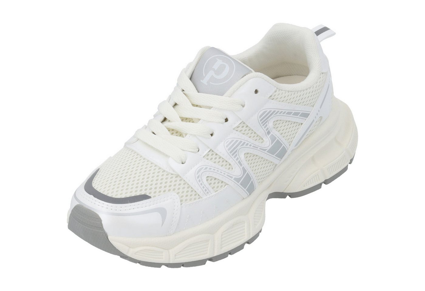 Palado Borgan Sneaker (silber/weiß)