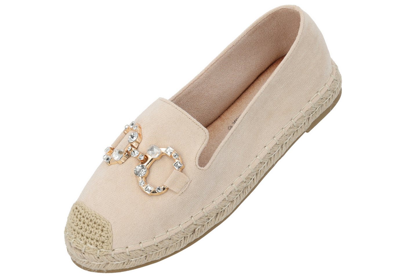Palado by Sila Sahin Elamoira by Sila Sahin Espadrille (beige/weiß)