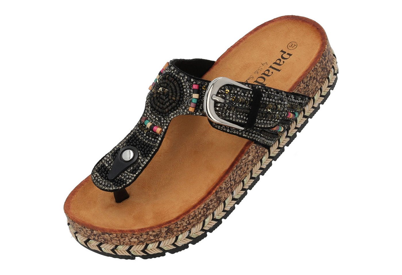 Palado by Sila Sahin Ikoh by Sila Sahin Pantolette (schwarz)