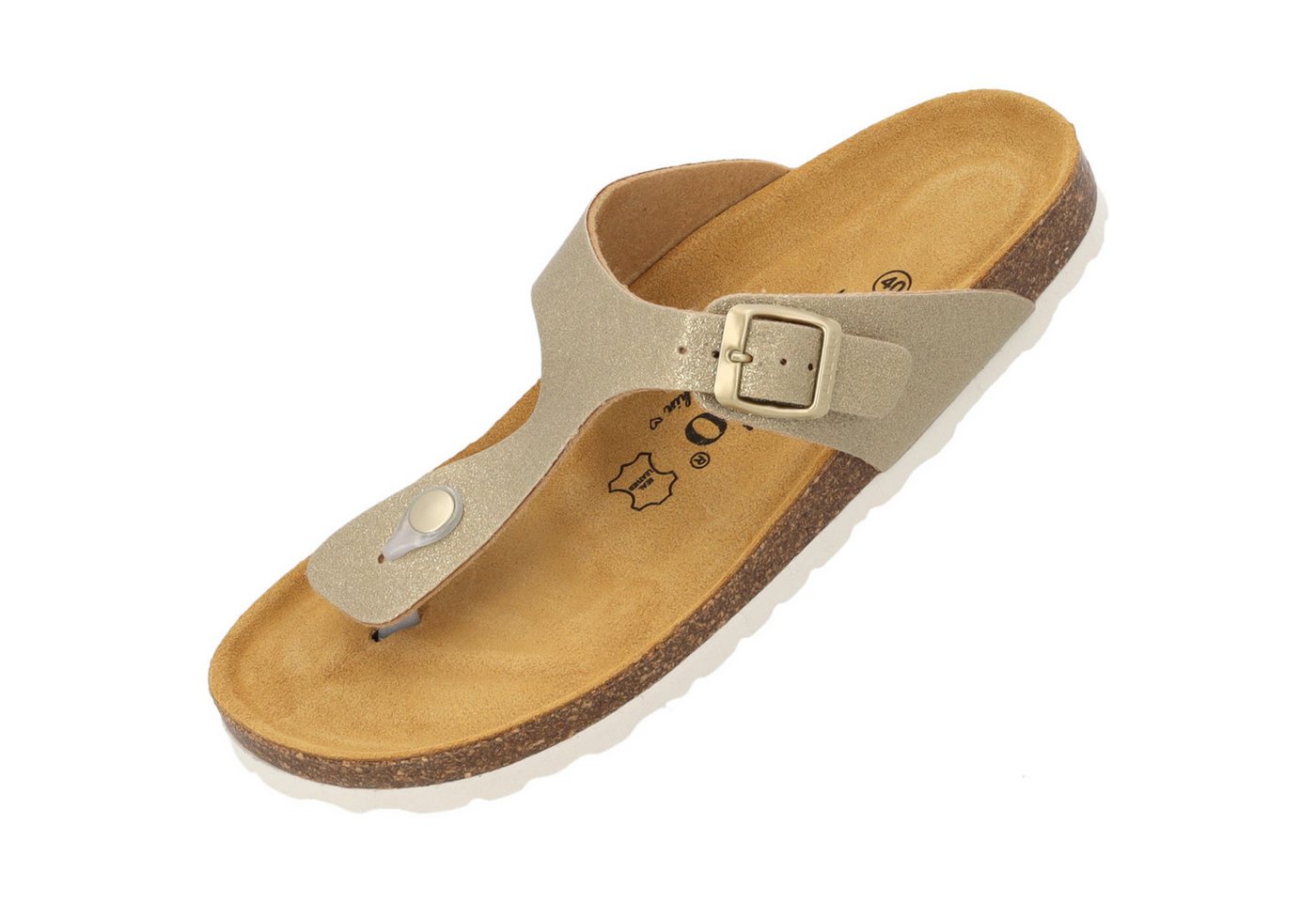 Palado by Sila Sahin Kos Magnolia by Sila Sahin Zehentrenner (gelb/gold)