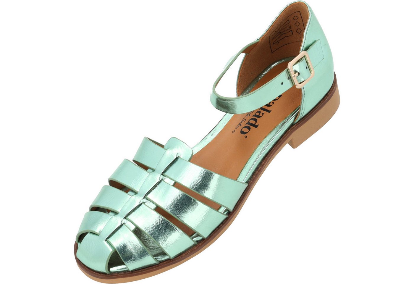 Palado by Sila Sahin Nigata by Sila Sahin Riemchensandale (grün)