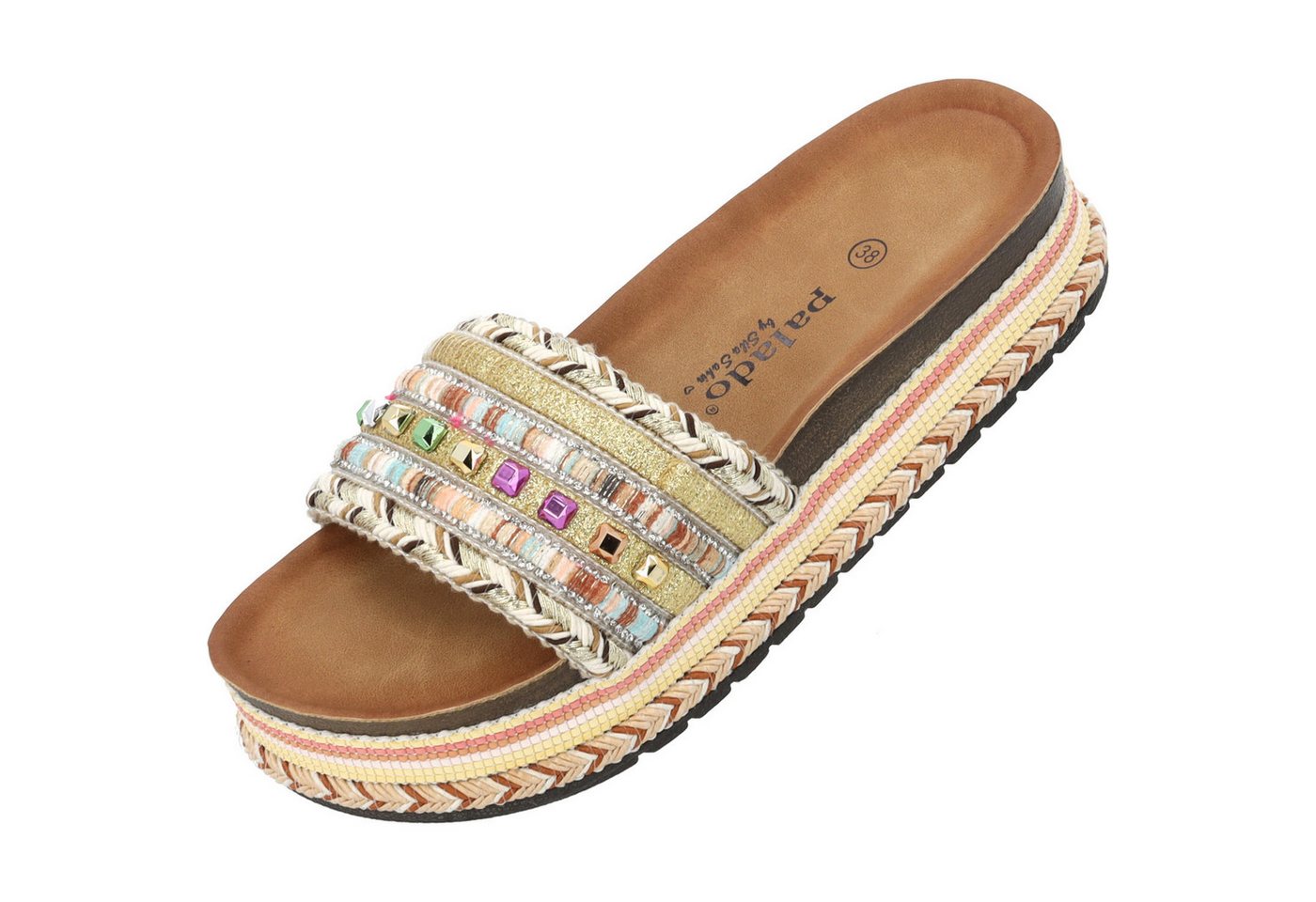 Palado by Sila Sahin Vaphine by Sila Sahin Pantolette (gold)